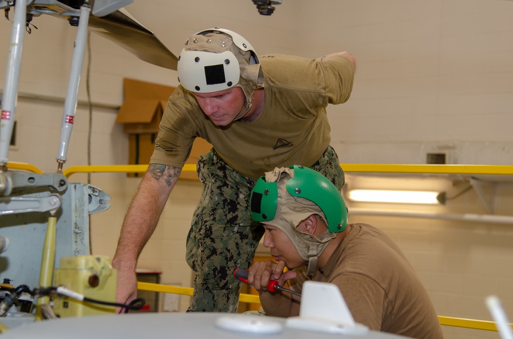 CNATTU Norfolk Emphasizes Hands-on Training with New MQ-8C Fire Scout Trainers
