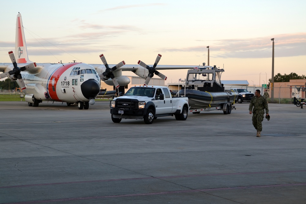 Coast Guard Air Station Clearwater and PSU 307 prepare for Hurricane Dorian
