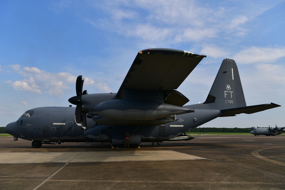 Little Rock AFB accepts aircraft ahead of Hurricane Dorian