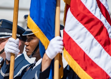 Commander of the Israeli Air Force Maj. Gen. Amikam Norkin Participates in an Air Force Full Honors Wreath-Laying Ceremony at the Tomb of the Unknown Soldier