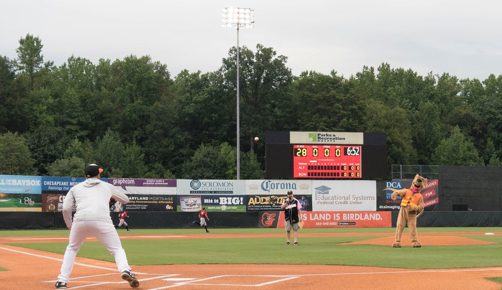 Baltimore District Night at the Bowie Baysox