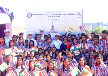 Coast Guard Cutter Stratton departs Chennai, India