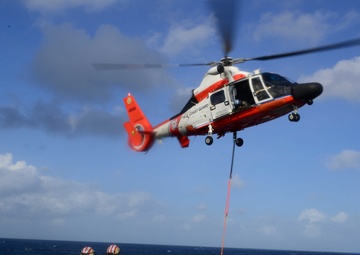 Coast Guard Cutter Stratton trains in Bay of Bengal
