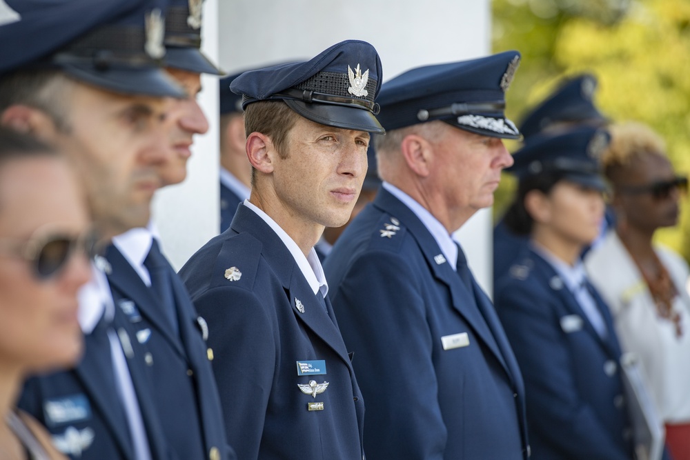 Commander of the Israeli Air Force Maj. Gen. Amikam Norkin Participates in an Air Force Full Honors Wreath-Laying Ceremony at the Tomb of the Unknown Soldier