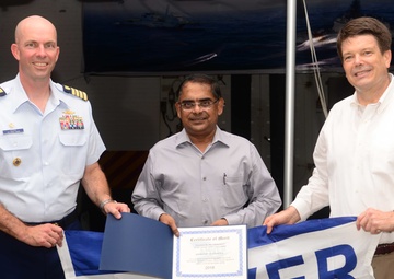 Coast Guard presents certificates of merit to India-based shipping companies