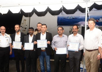 Coast Guard presents certificates of merit to India-based shipping companies