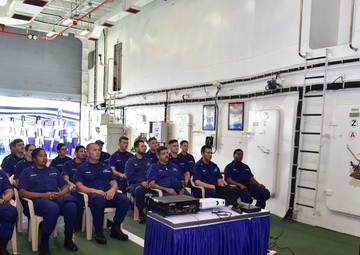 Coast Guard Cutter Stratton participates in exchange with Indian coast guard