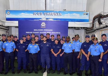 Coast Guard Cutter Stratton participates in exchange with Indian coast guard