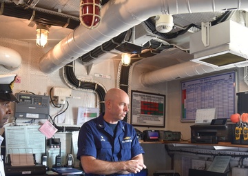 Coast Guard Cutter Stratton participates in exchange with Indian coast guard