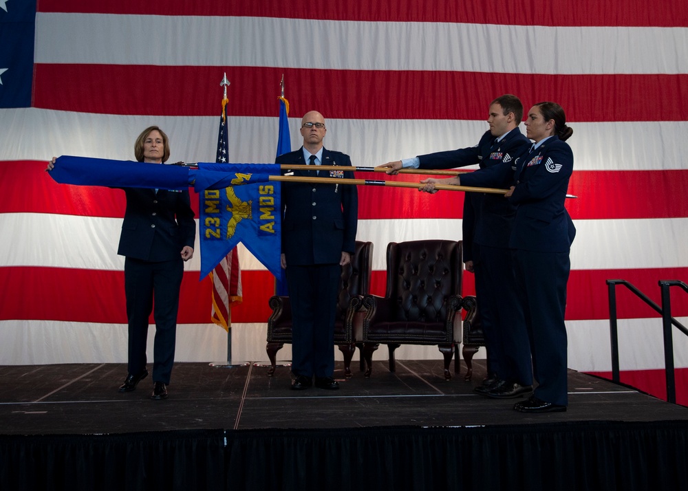 23d MDG holds redesignation ceremony