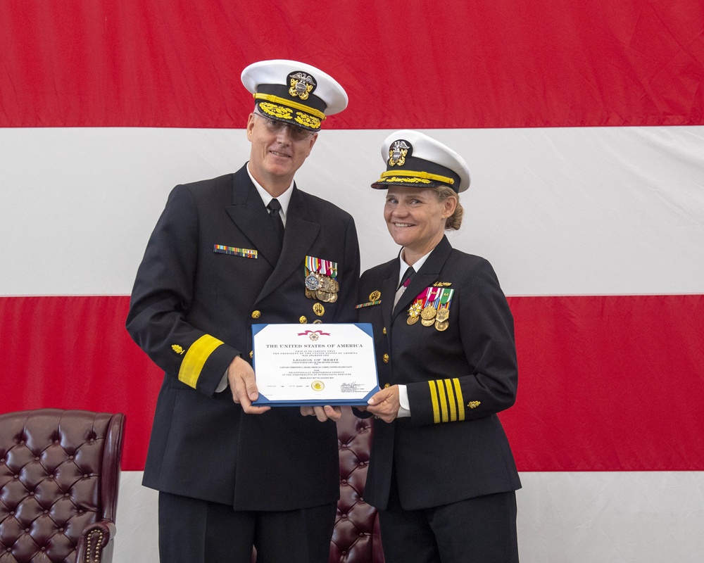 NHCOH Conducts Change of Command Ceremony
