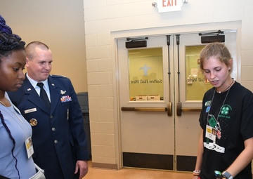 Dobbins supports youth STEM and space education event