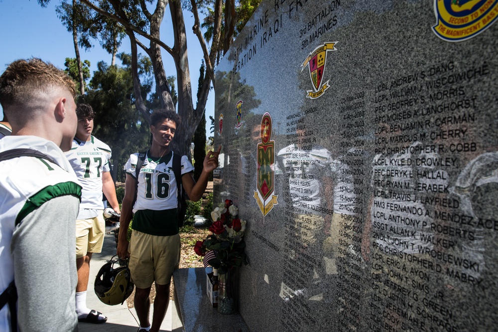 5th Marine Regiment hosts The Honor Group