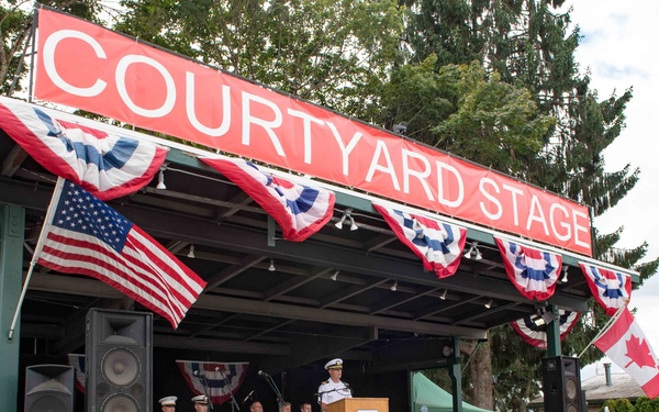 Naval Station Everett Sailors Support in Evergreen State Fair Military Day