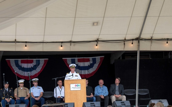 Naval Station Everett Sailors Support in Evergreen State Fair Military Day