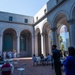 U.S. Navy Band Southwest, 32nd Brass Band perform at LA County City Hall during LAFW