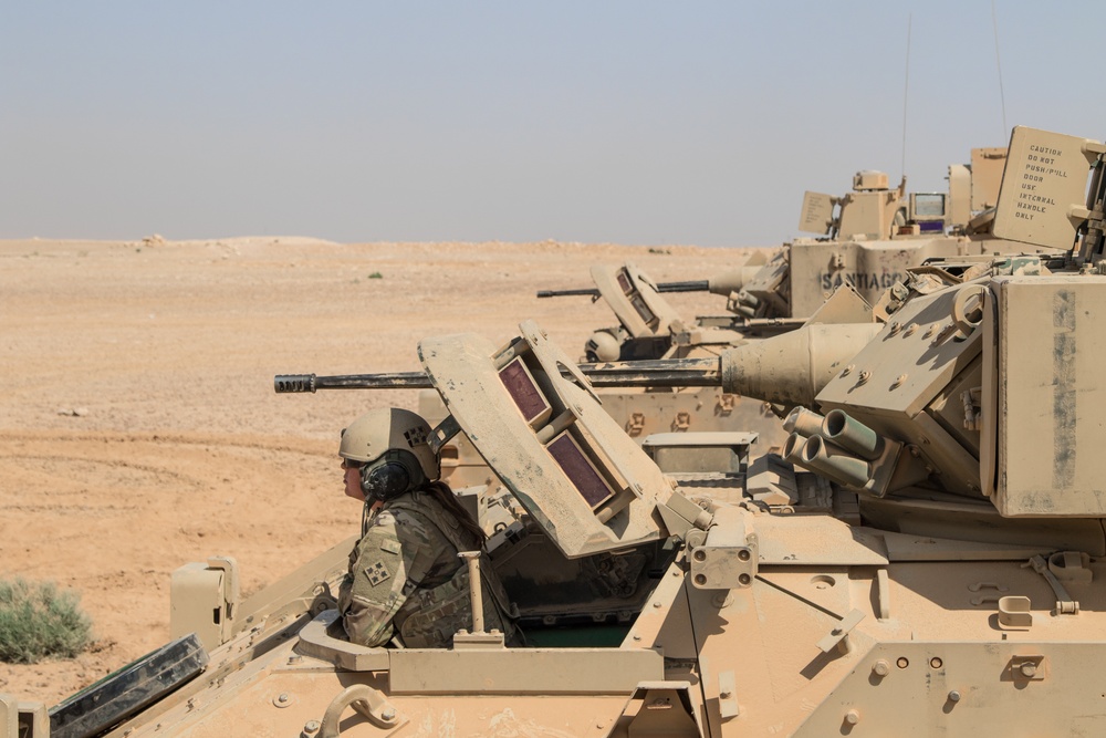 EL 19: 1-8 Infantry conducts combined arms live-fire rehearsal