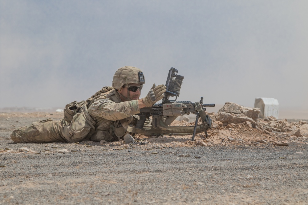 EL 19: 1-8 Infantry conducts combined arms live-fire rehearsal