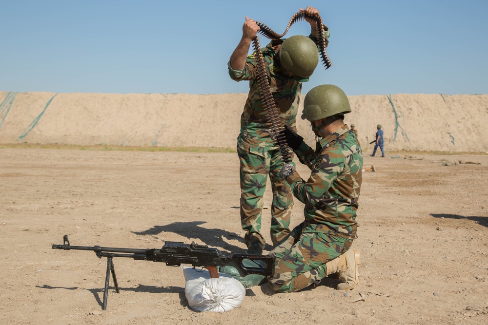 Iraqi Security Forces PKM Range