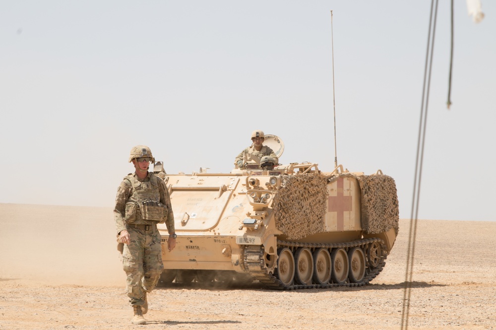 3ABCT medics stay ready at Eager Lion 2019