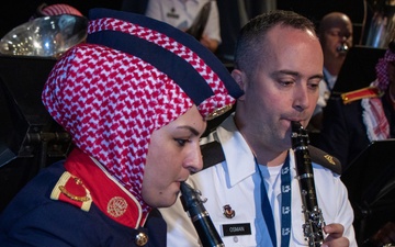 101st Army Band Trains with Hashemite Kingdom of Jordan in Colorado