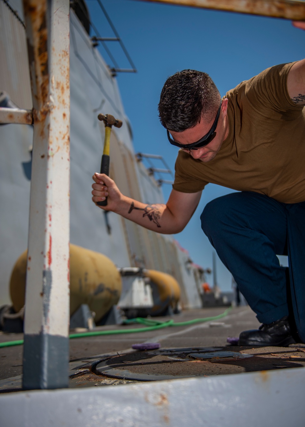 USS Bainbridge Deployment