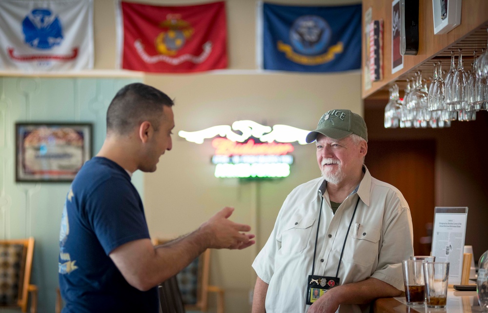 CPO Selectees Visit Armed Forces Retirement Home Residents