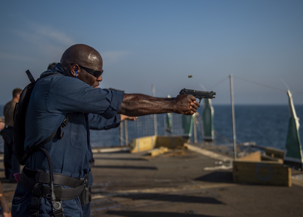 USS Bainbridge Deployment