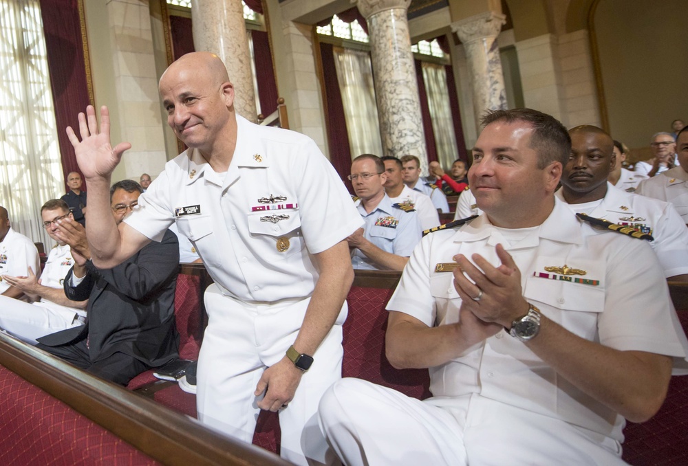 LA Fleet Week: City Hall Proclamation