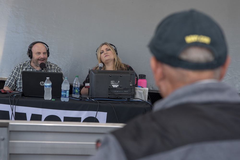 Radio Station Broadcasts Live From Battleship USS Iowa Museum