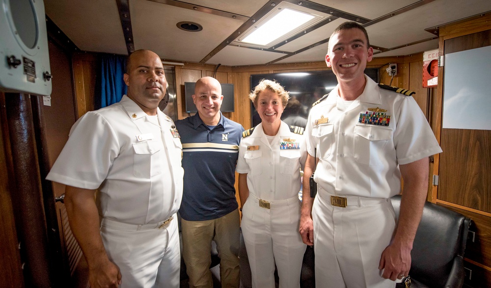 LA Fleet Week: MCPON Visits USS Scout Sailors