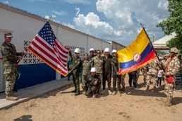 U.S. Navy Builds School for Indigenous Colombians