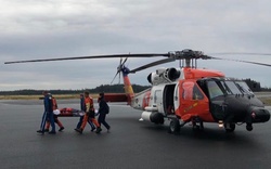 Coast Guard aircrews medevac cruise ship passengers during two separate cases near Cordova, Alaska