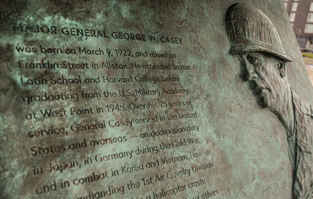 City of Boston honors U.S. Army Maj. General George W. Casey Sr.