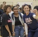 USA Softball Women's National Team visits M.C. Perry High School