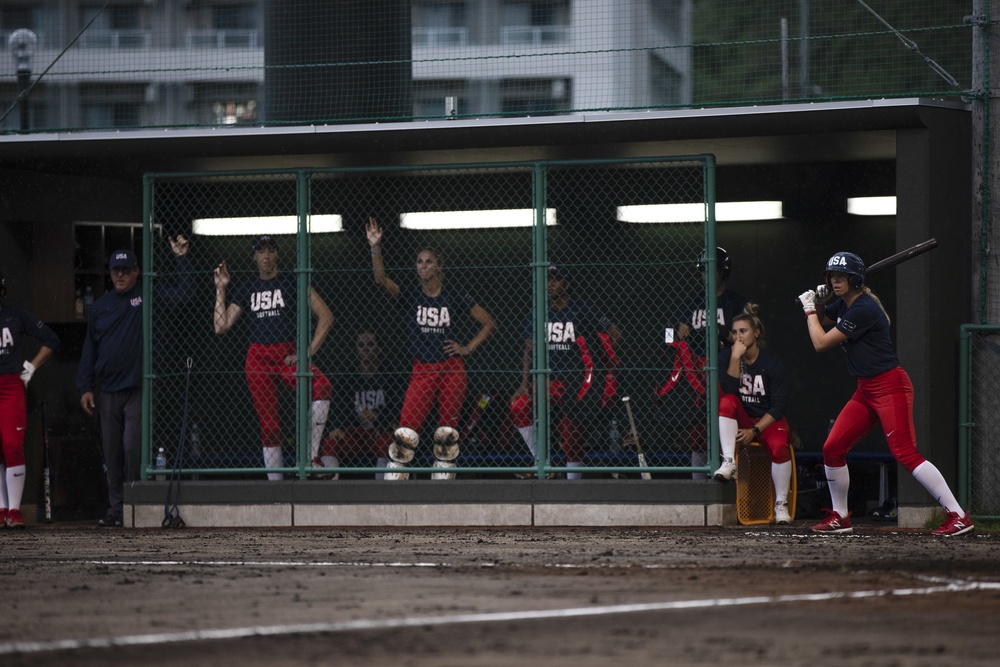 USA Softball Women's National Team back in town