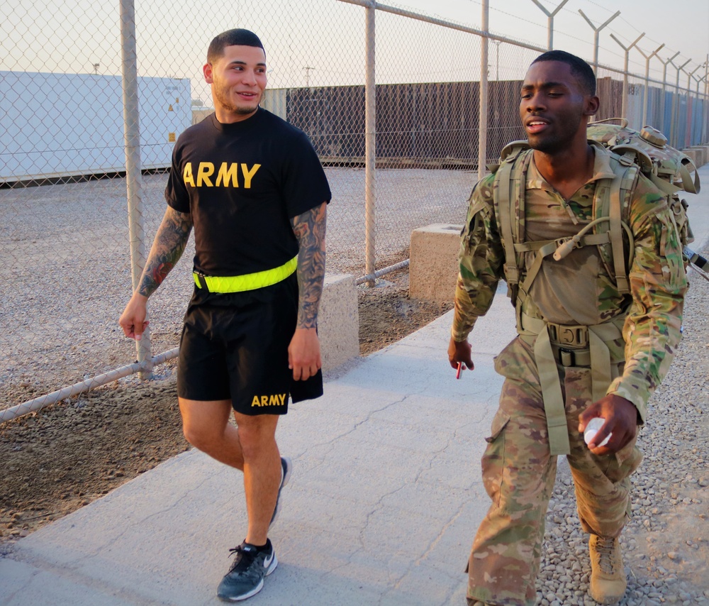Task Force Cavalier August Soldier of the Month Event