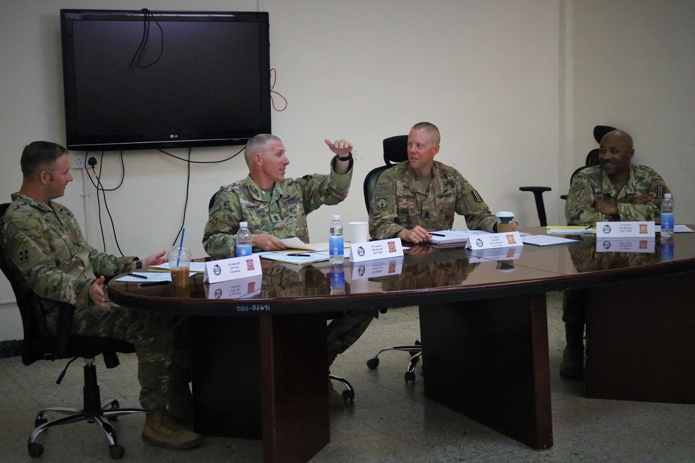Task Force Cavalier August Soldier of the Month Event
