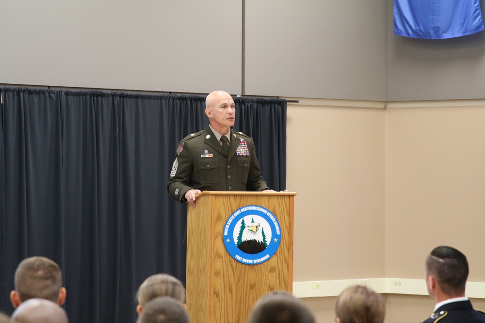 NCO Academy Fort McCoy Basic Leader Course Graduation.