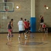 Basketball game at the Liberty Plaza Gym