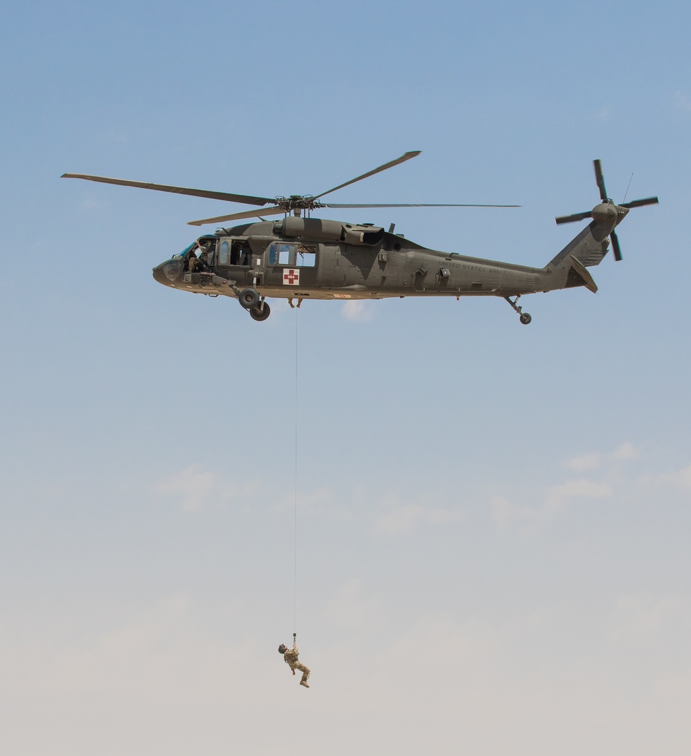 DVIDS - Images - TF Javelin medevac crews hoist away during EL 19 ...