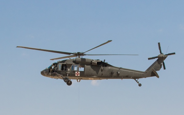 TF Javelin medevac crews hoist away during EL 19