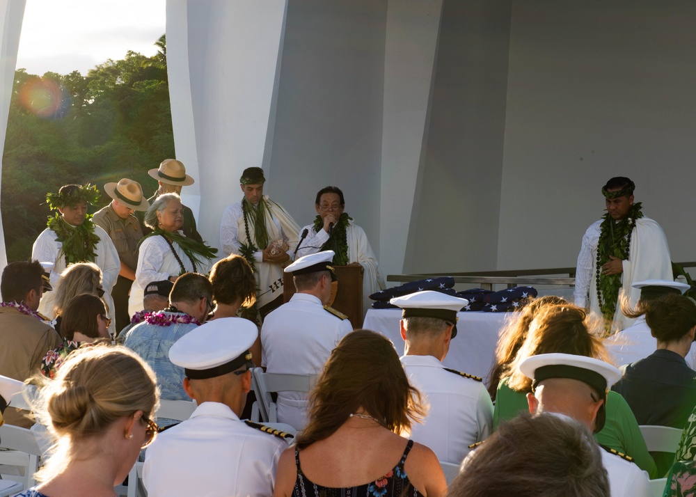 USS Arizona Memorial Dock Dedication and Blessing