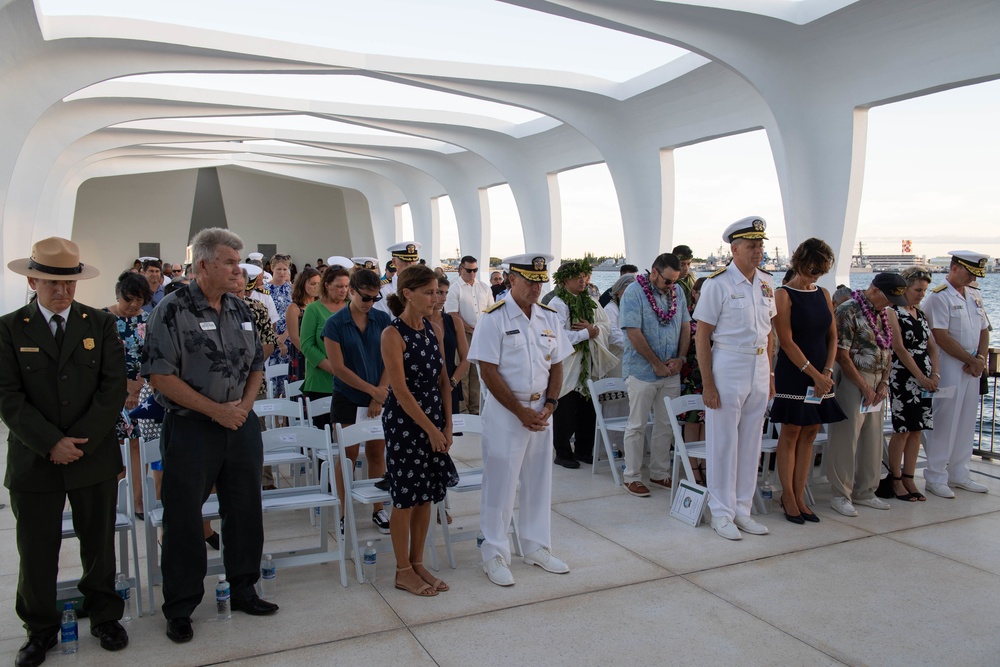 USS Arizona Memorial Dock Dedication and Blessing