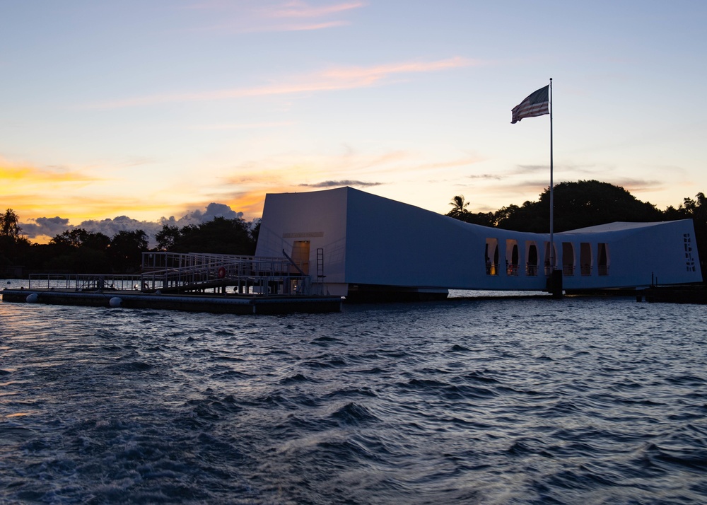 USS Arizona Memorial Dock Dedication and Blessing