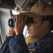 USS Makin Island Sailors Conduct Navigation Procedures
