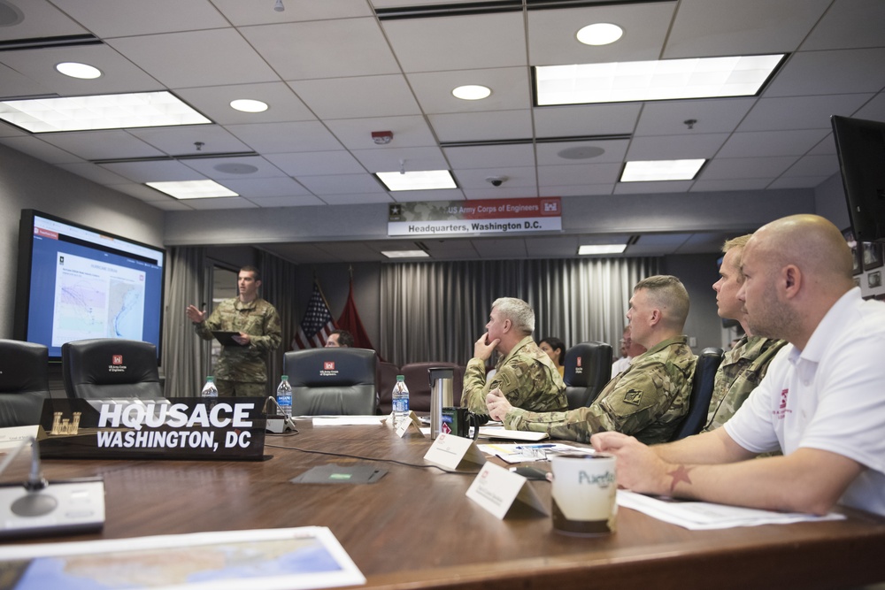 USACE leadership provided update on Dorian