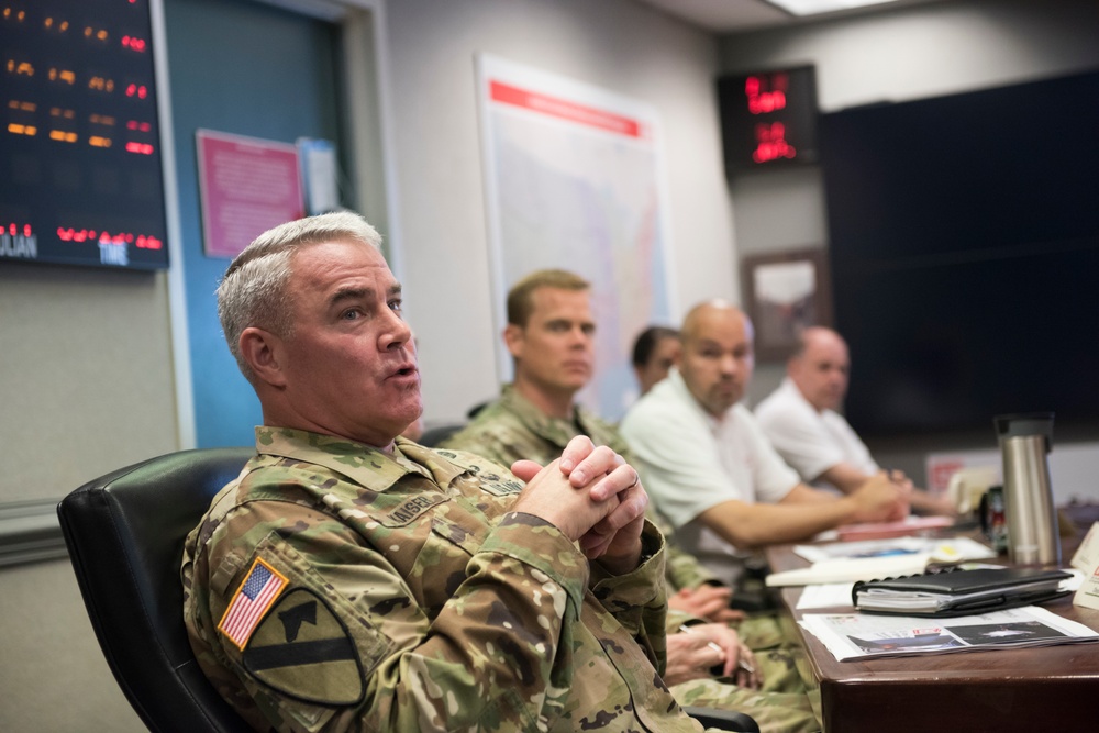 USACE leadership provided update on Dorian