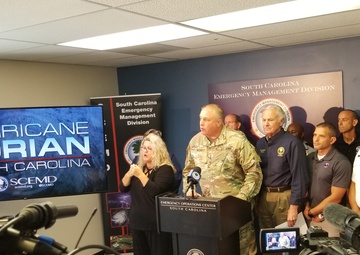South Carolina National Guard prepares to respond to Hurricane Dorian’s impact to state