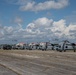 Maxwell AFB receives Navy MH-60R helicopters from Naval Air Station Jacksonville and Naval Station Mayport in advance of Hurricane Dorian